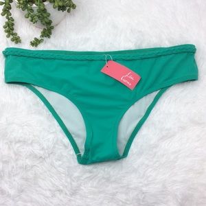 NWT LISA CURRAN Braided Bikini Bottom